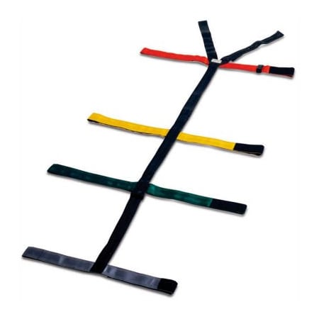 Kemp Usa Kemp Reflective 10 Point Straps, 10-307 10-307